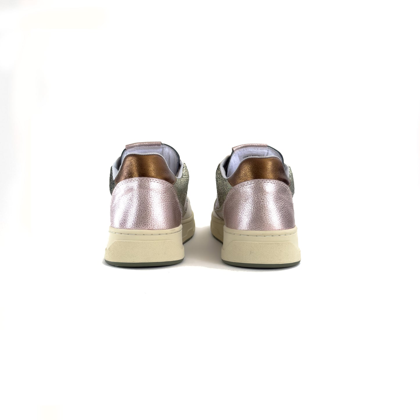 by francis martinez_Tenis Nicole | Tenis casual para mujer en cuero de colores metálico 4